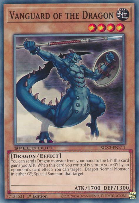 Vanguard of the Dragon [SGX3-ENB11] Common - Evolution TCG