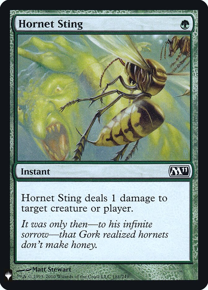 Hornet Sting [Mystery Booster] - Evolution TCG