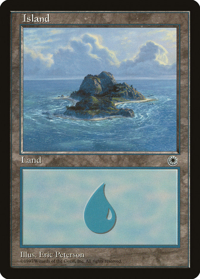 Island (Bays on Left and Right) [Portal] - Evolution TCG