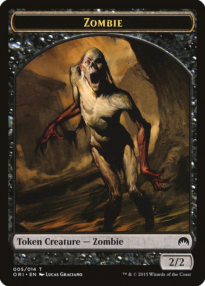 Zombie Token [Magic Origins Tokens] - Evolution TCG