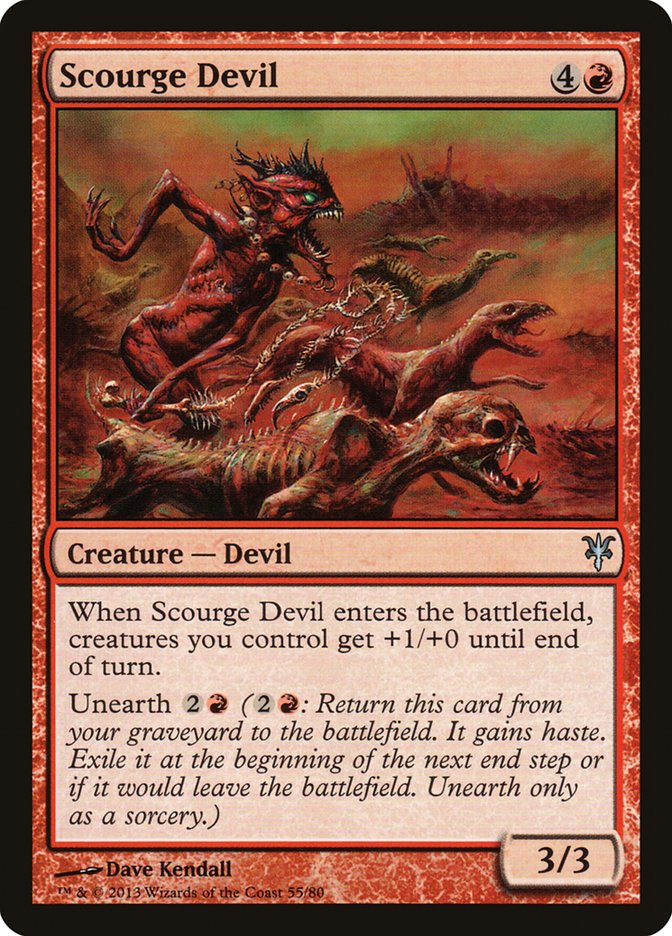 Scourge Devil [Duel Decks: Sorin vs. Tibalt] - Evolution TCG