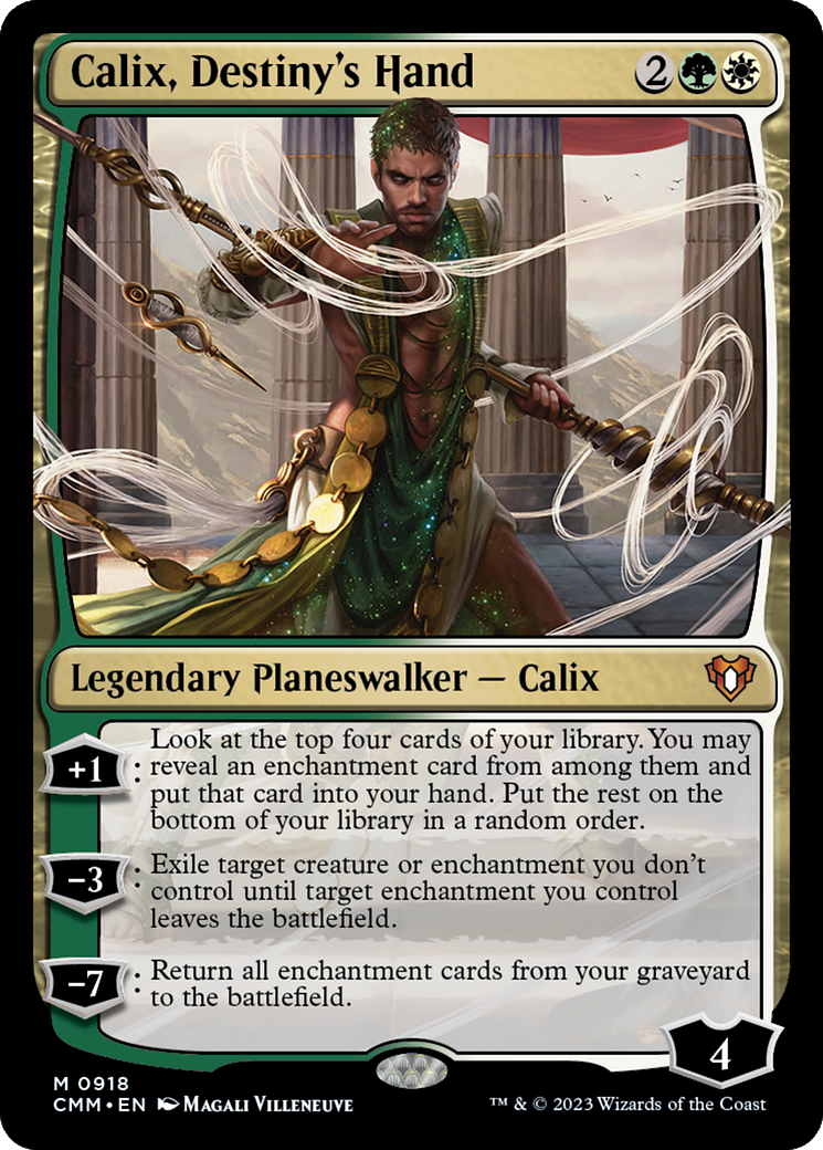 Calix, Destiny's Hand [Commander Masters] - Evolution TCG