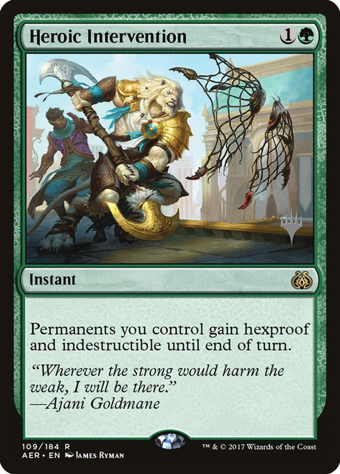 Heroic Intervention (Promo Pack) [Aether Revolt Promos] - Evolution TCG