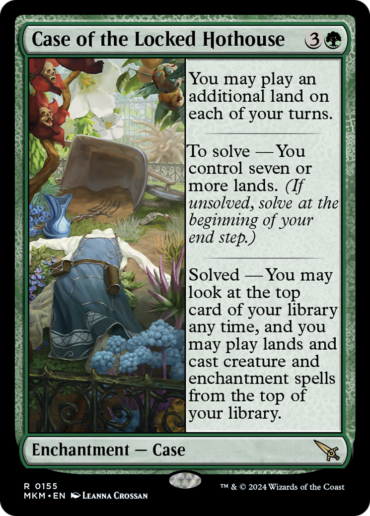 Case of the Locked Hothouse [Murders at Karlov Manor] - Evolution TCG