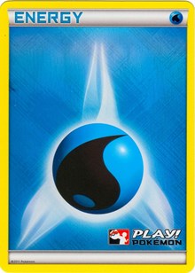 Water Energy (2011 Play Pokemon Promo) [League & Championship Cards] - Evolution TCG