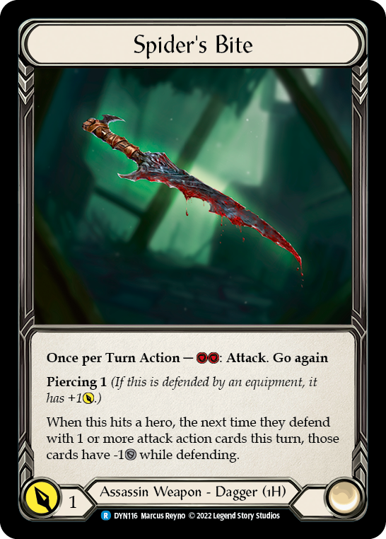 Spider's Bite [DYN116] (Dynasty) - Evolution TCG