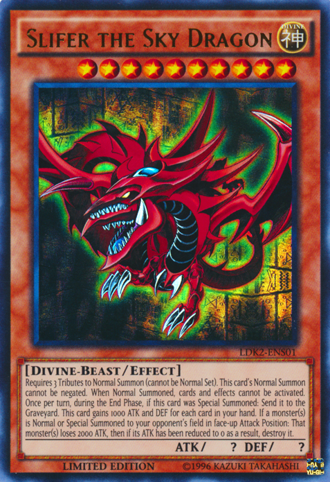 Slifer the Sky Dragon [LDK2-ENS01] Ultra Rare - Evolution TCG