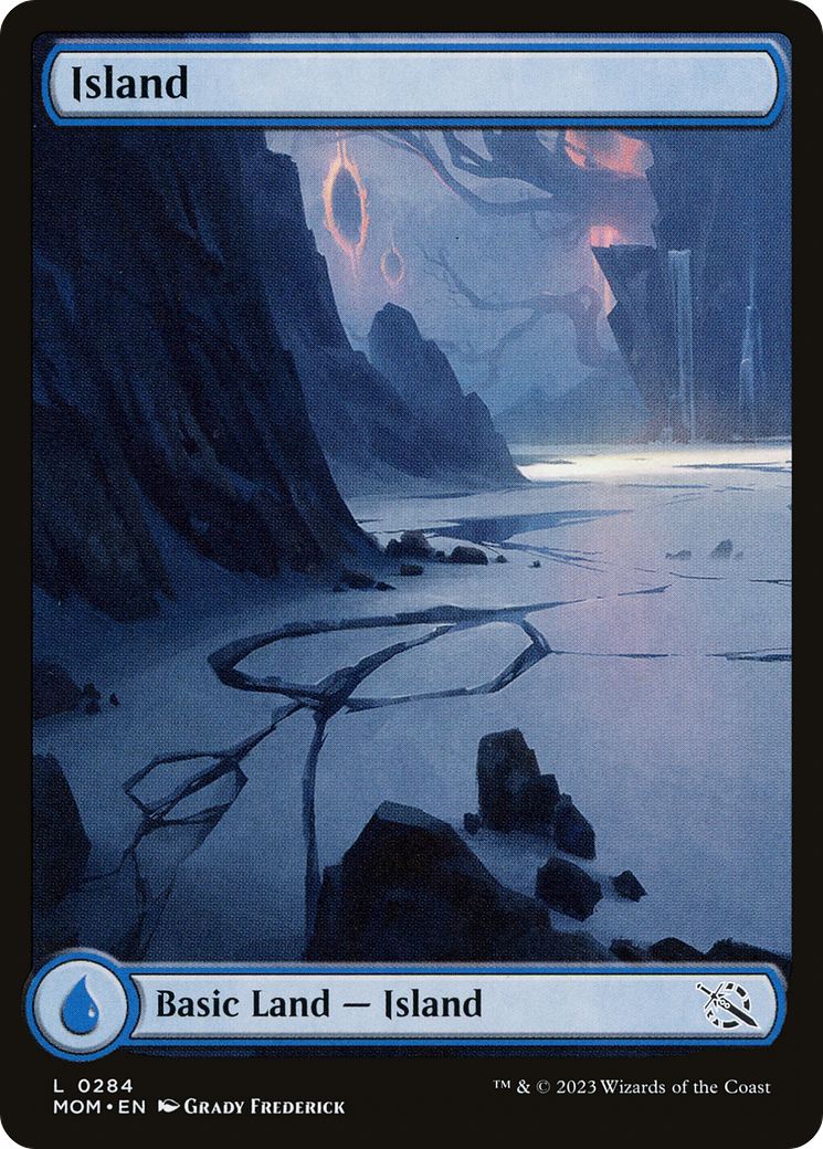 Island (284) [March of the Machine] - Evolution TCG