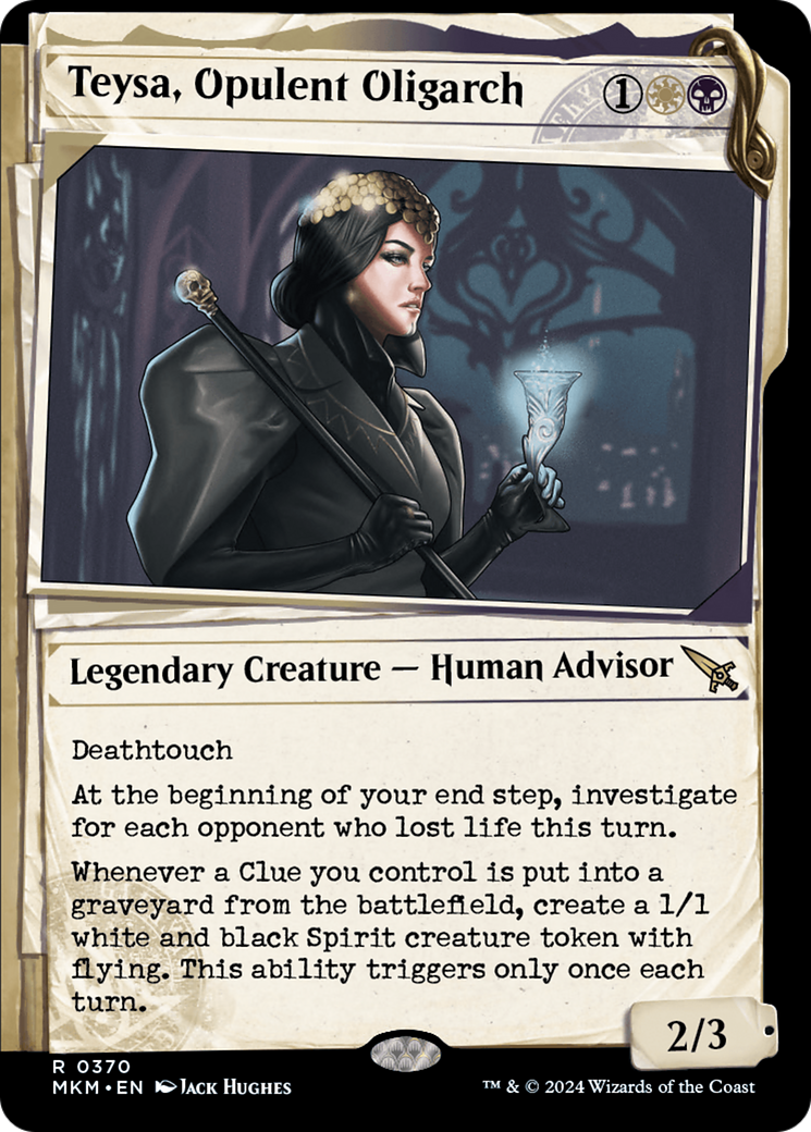 Teysa, Opulent Oligarch (Showcase) (0370) [Murders at Karlov Manor] - Evolution TCG