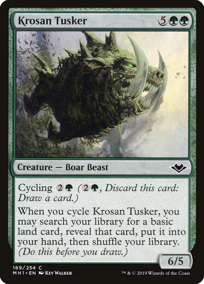 Krosan Tusker [Modern Horizons] - Evolution TCG