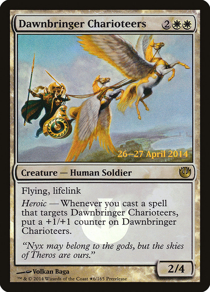 Dawnbringer Charioteers [Journey into Nyx Prerelease Promos] - Evolution TCG