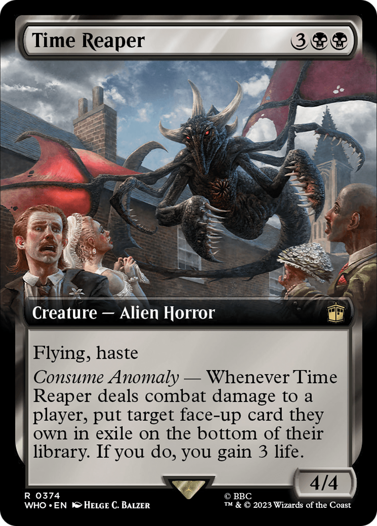 Time Reaper (Extended Art) [Doctor Who] - Evolution TCG