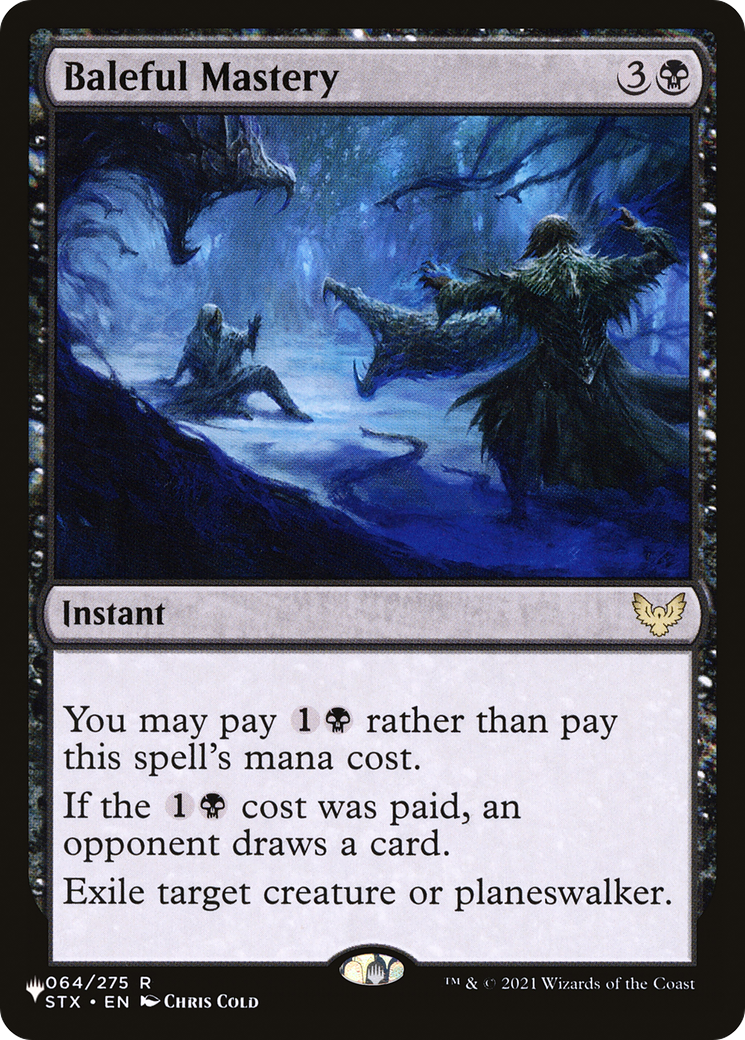 Baleful Mastery [The List] - Evolution TCG