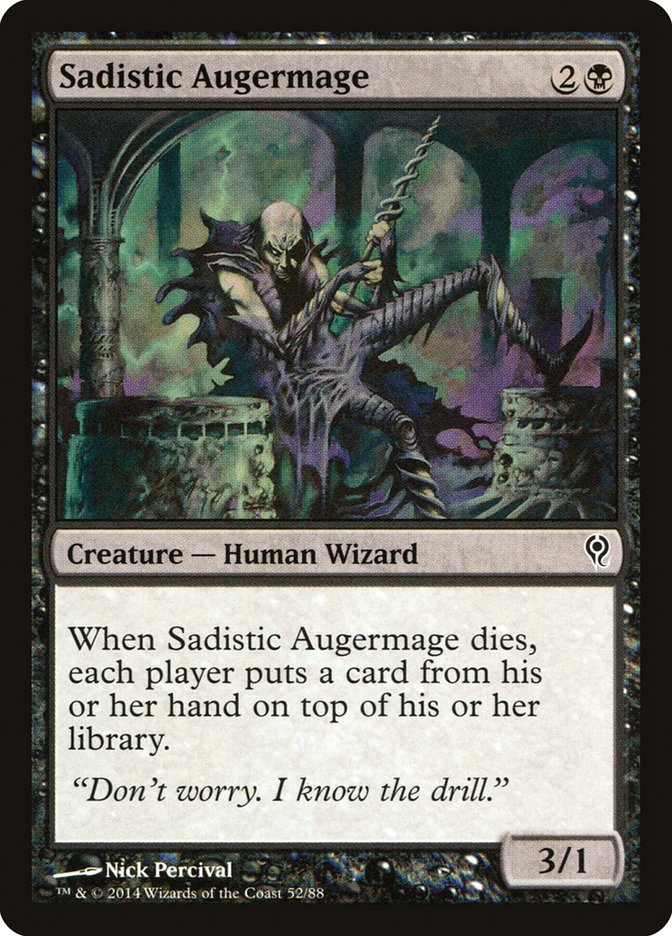 Sadistic Augermage [Duel Decks: Jace vs. Vraska] - Evolution TCG