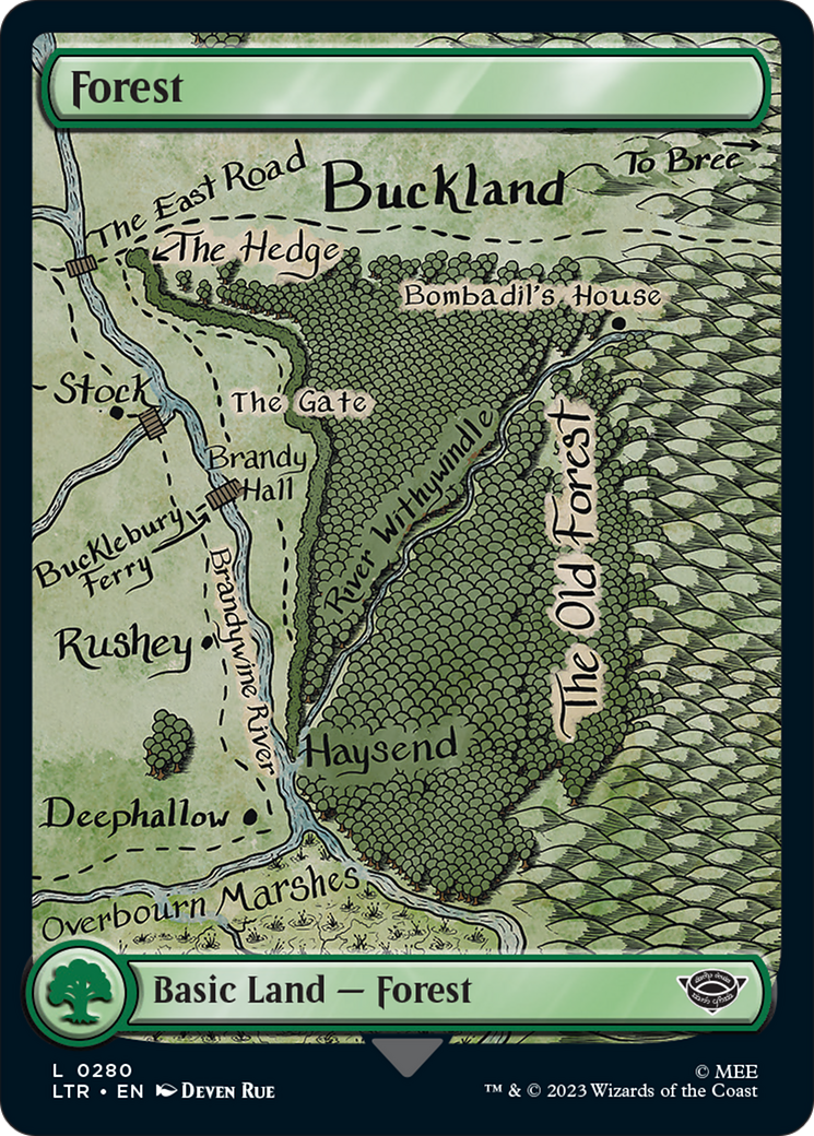 Forest (280) [The Lord of the Rings: Tales of Middle-Earth] - Evolution TCG