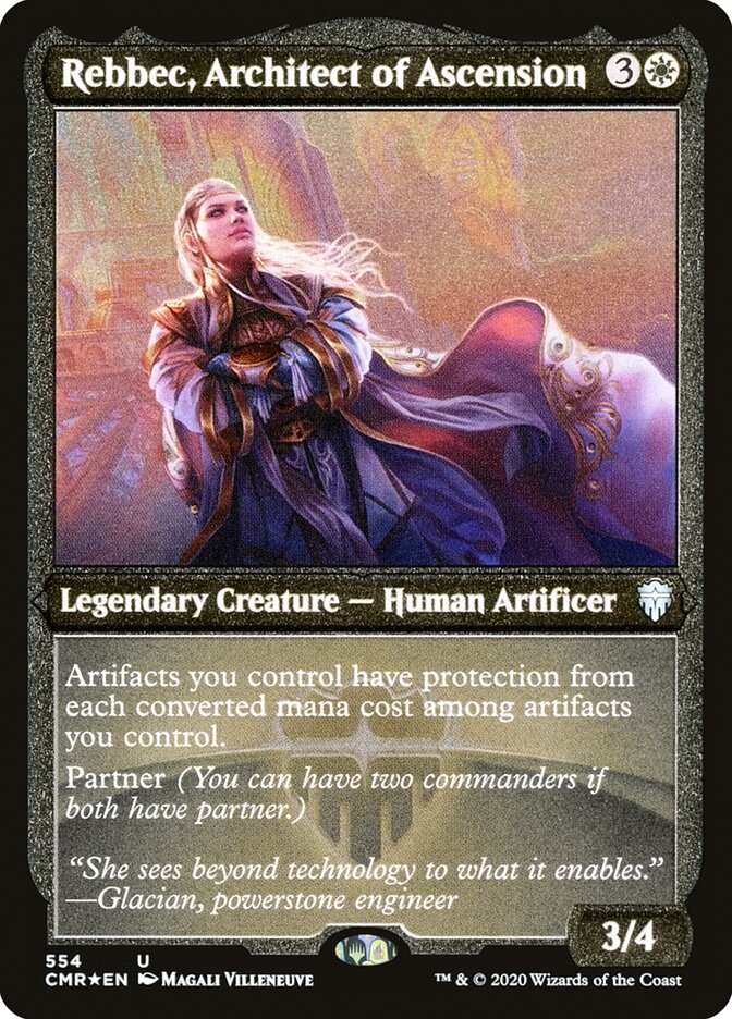 Rebbec, Architect of Ascension (Etched) [Commander Legends] - Evolution TCG