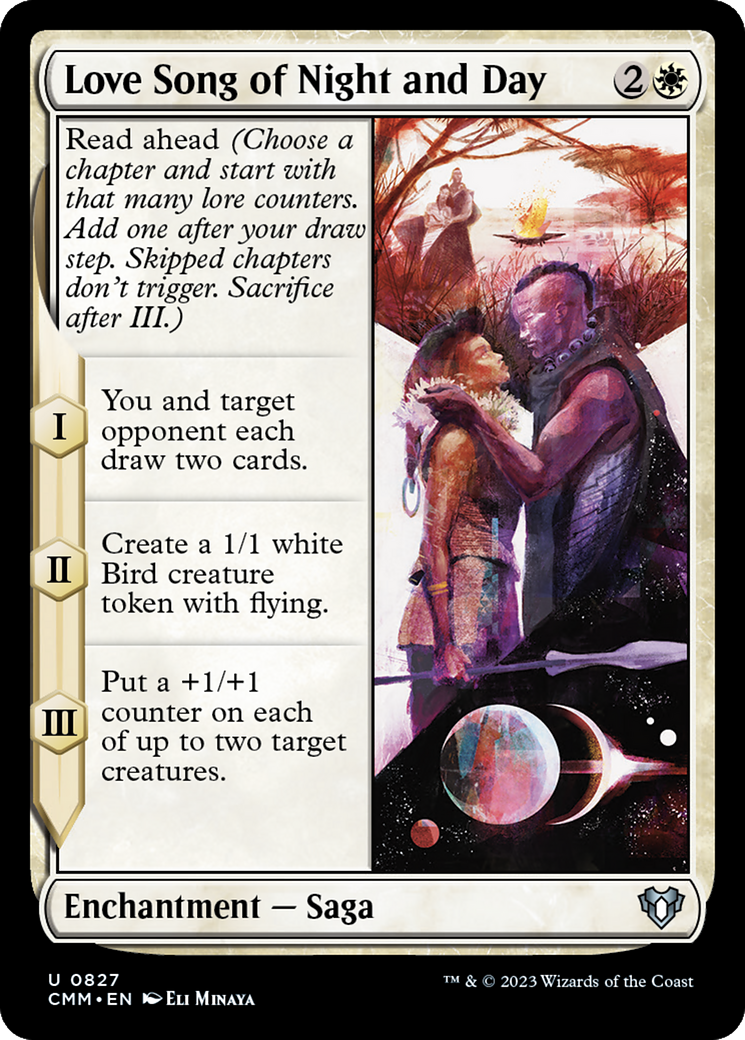 Love Song of Night and Day [Commander Masters] - Evolution TCG