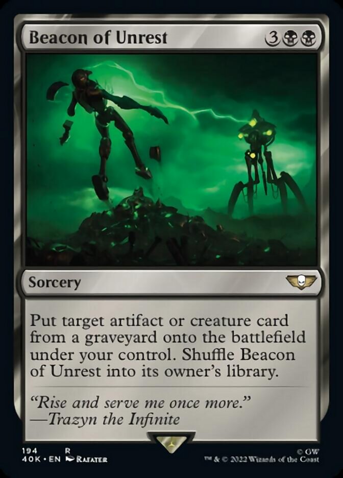 Beacon of Unrest [Warhammer 40,000] - Evolution TCG