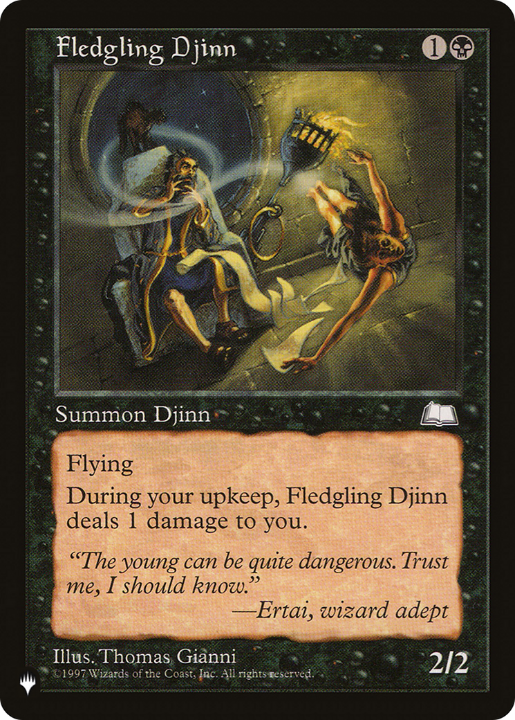 Fledgling Djinn [The List] - Evolution TCG
