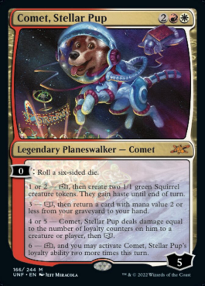 Comet, Stellar Pup [Unfinity] - Evolution TCG