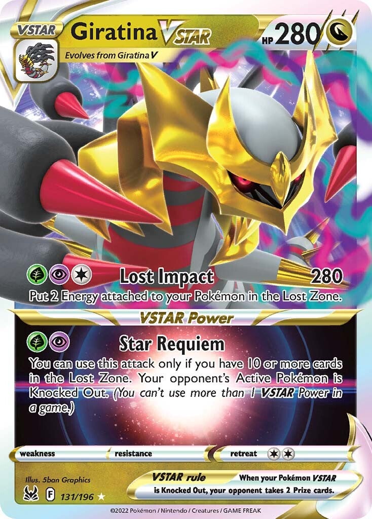 Giratina VSTAR (131/196) [Sword & Shield: Lost Origin] - Evolution TCG