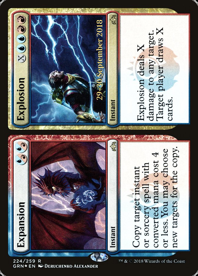 Expansion // Explosion [Guilds of Ravnica Prerelease Promos] - Evolution TCG