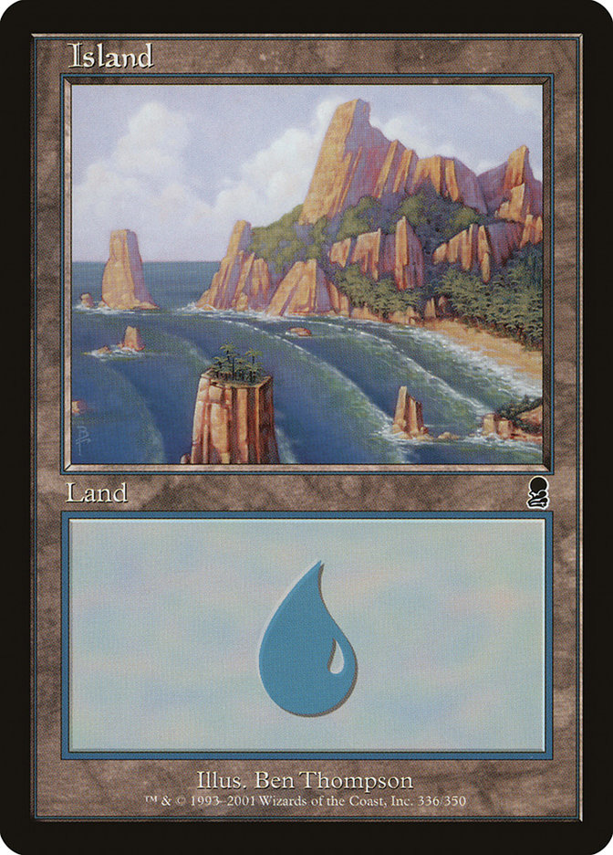Island (336) [Odyssey] - Evolution TCG