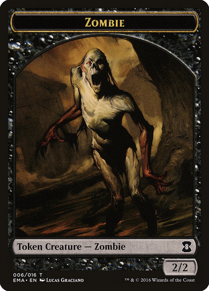 Zombie Token [Eternal Masters Tokens] - Evolution TCG