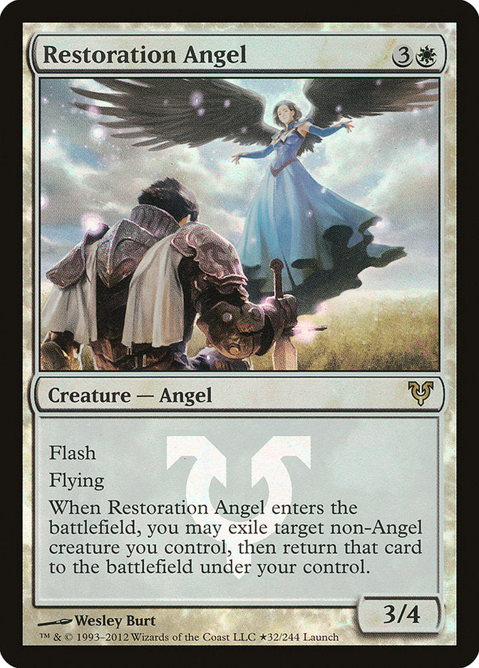 Restoration Angel (Launch) [Avacyn Restored Prerelease Promos] - Evolution TCG