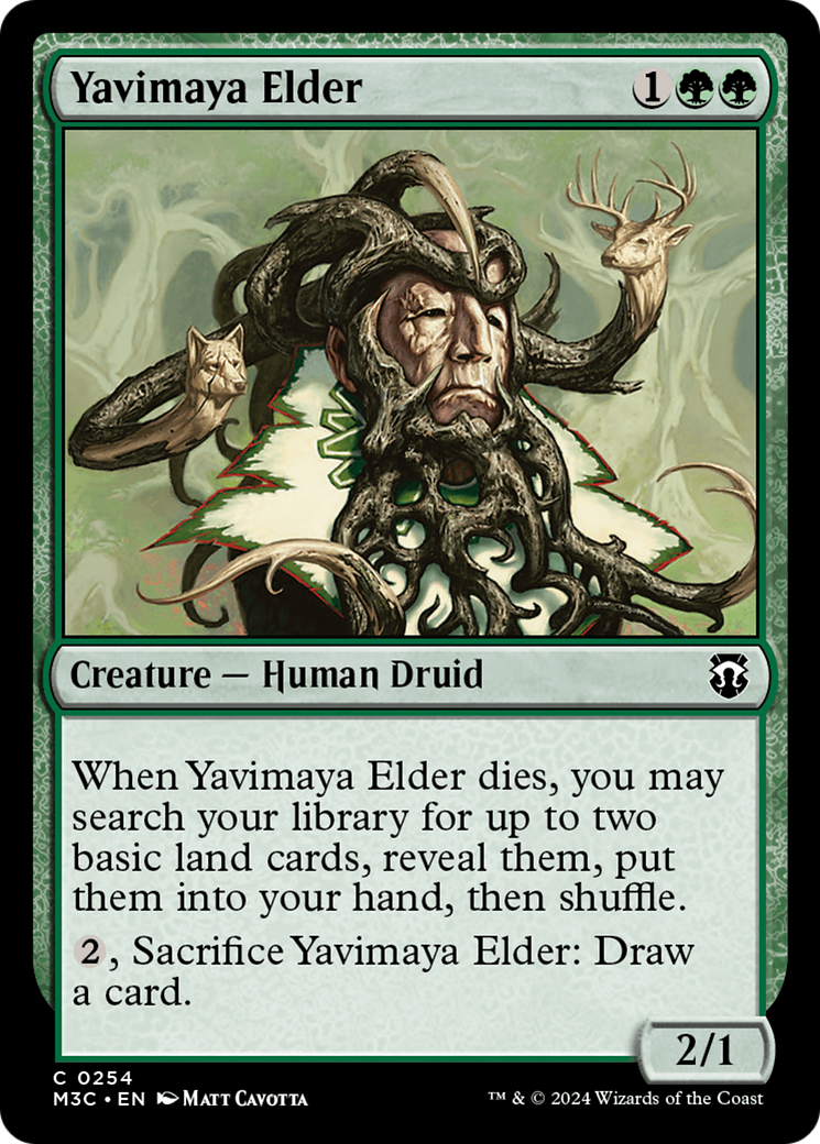 Yavimaya Elder [Modern Horizons 3 Commander] - Evolution TCG