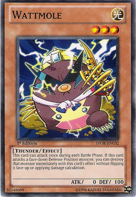Wattmole [STOR-EN032] Common - Evolution TCG