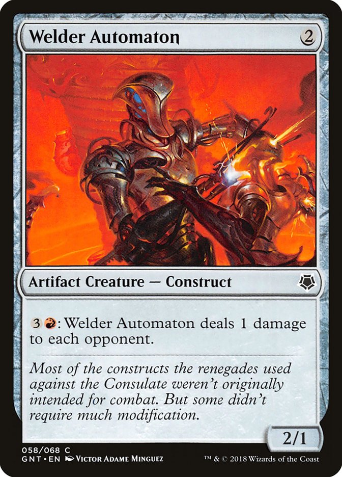 Welder Automaton [Game Night 2018] - Evolution TCG