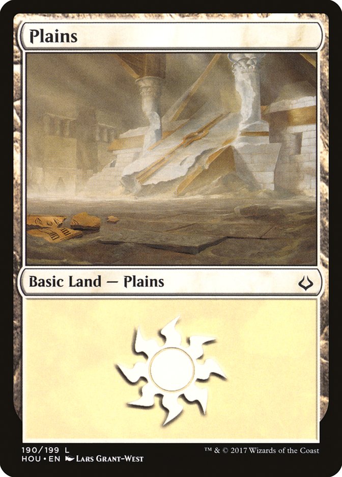 Plains (190) [Hour of Devastation] - Evolution TCG