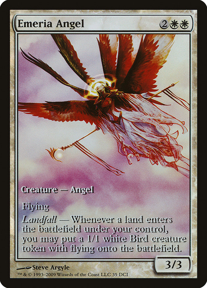 Emeria Angel (Game Day) (Extended Art) [Zendikar Promos] - Evolution TCG