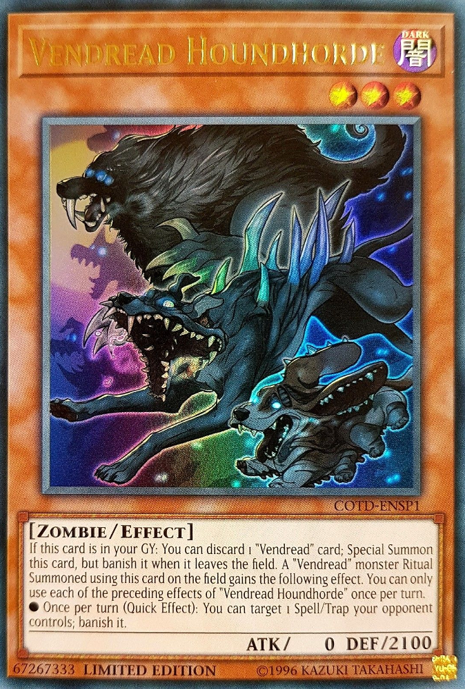 Vendread Houndhorde [COTD-ENSP1] Ultra Rare - Evolution TCG