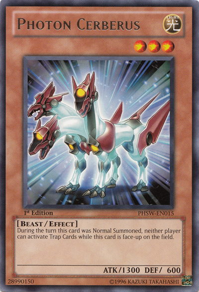 Photon Cerberus [PHSW-EN015] Rare - Evolution TCG