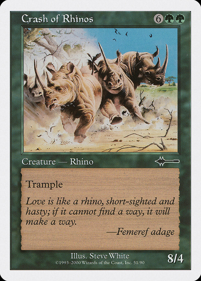 Crash of Rhinos [Beatdown] - Evolution TCG