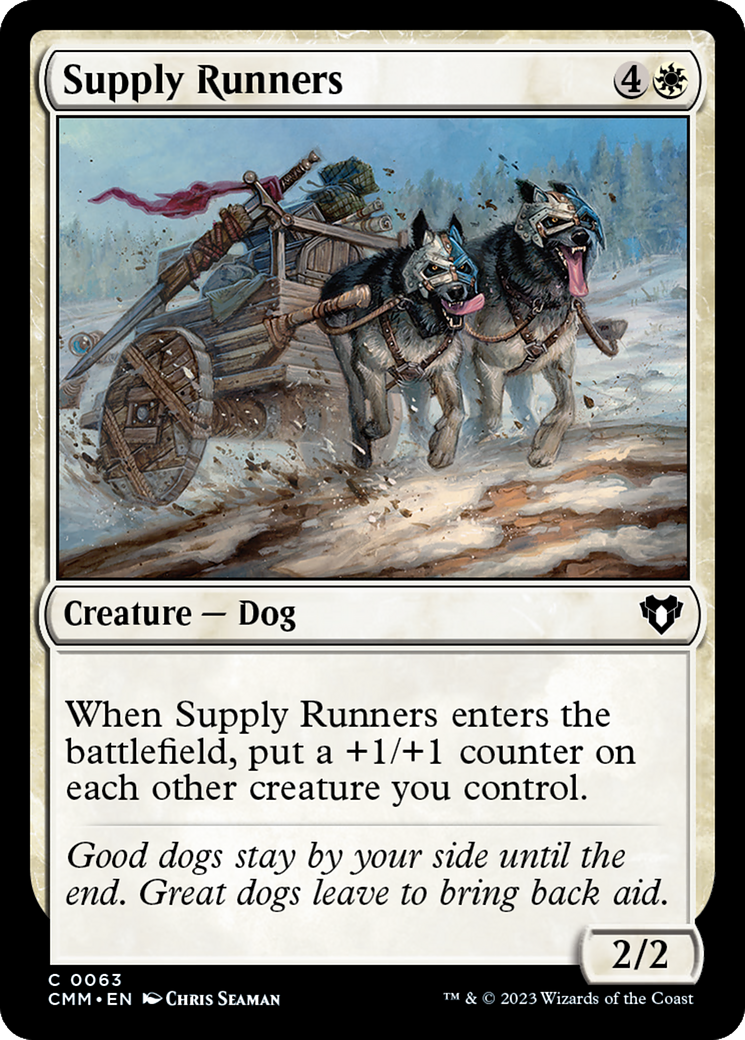 Supply Runners [Commander Masters] - Evolution TCG