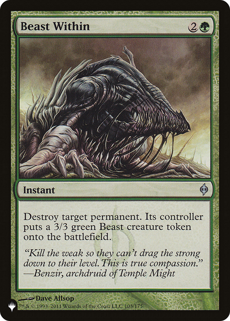 Beast Within [Secret Lair: From Cute to Brute] - Evolution TCG