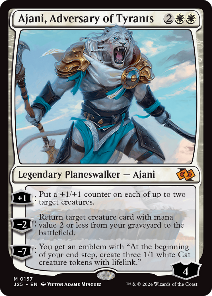 Ajani, Adversary of Tyrants [Foundations Jumpstart] - Evolution TCG