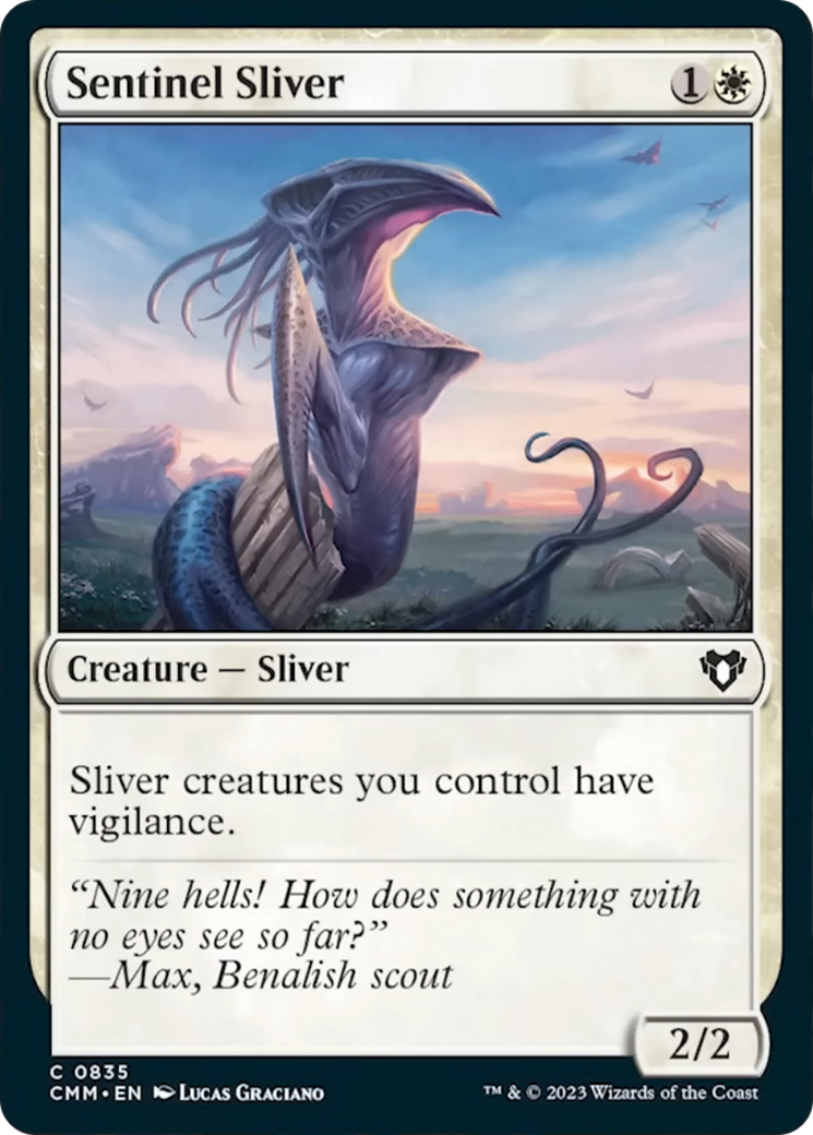 Sentinel Sliver [Commander Masters] - Evolution TCG