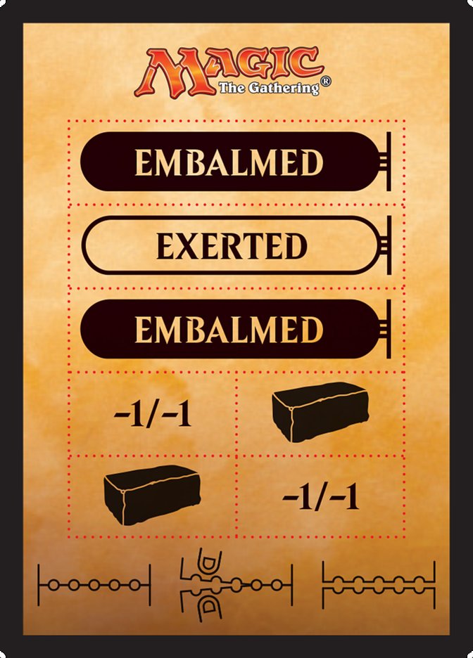 Punchcard [Amonkhet Tokens] - Evolution TCG