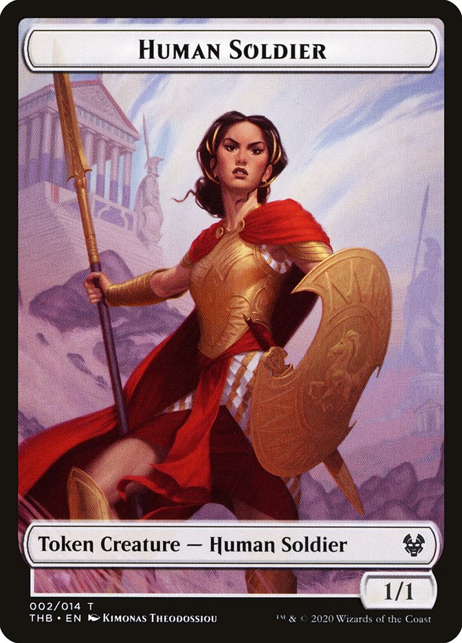 Human Soldier Token [Theros Beyond Death Tokens] - Evolution TCG