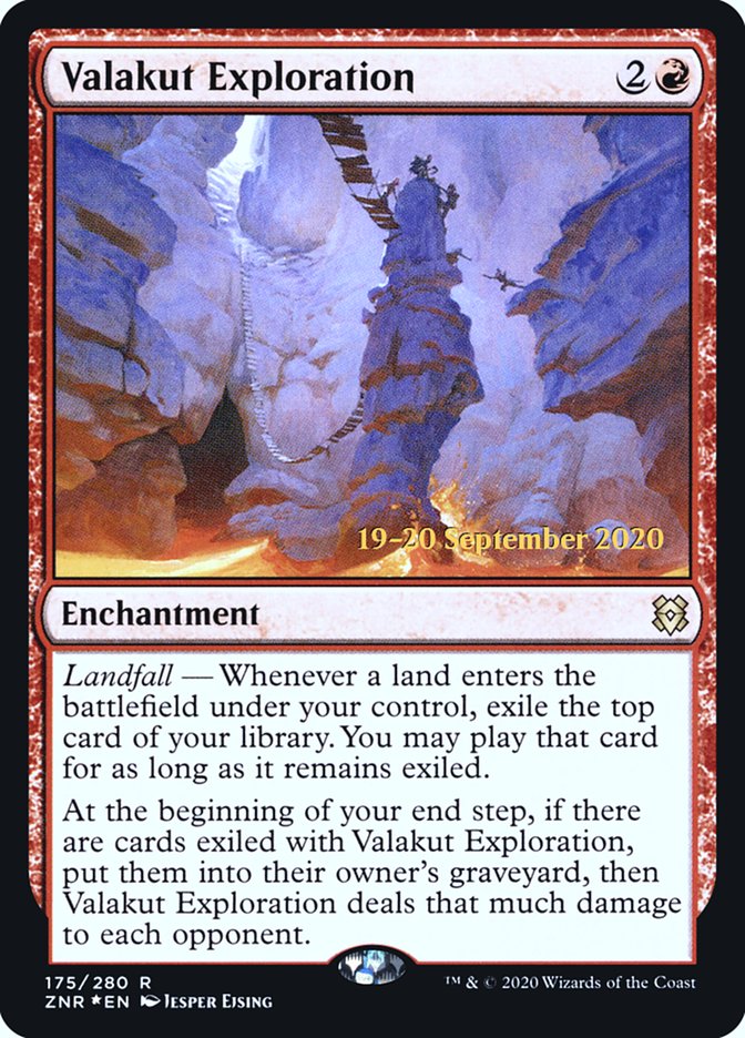 Valakut Exploration [Zendikar Rising Prerelease Promos] - Evolution TCG