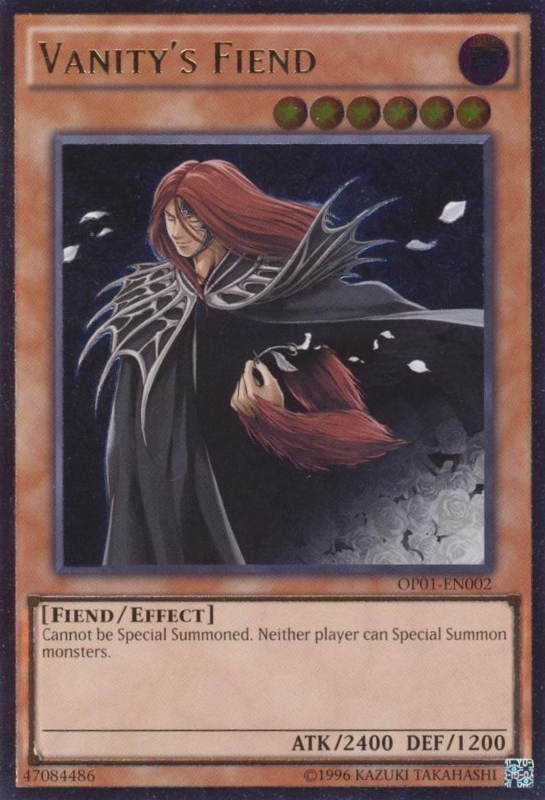 Vanity's Fiend [OP01-EN002] Ultimate Rare - Evolution TCG