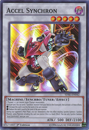 Accel Synchron [SDSE-EN042] Super Rare - Evolution TCG