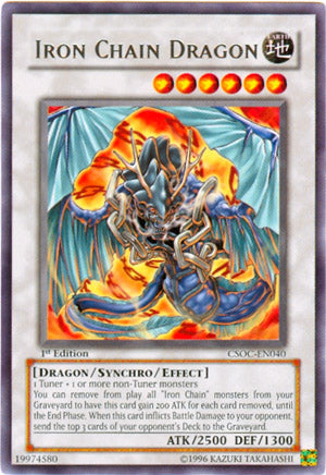 Iron Chain Dragon [CSOC-EN040] Rare - Evolution TCG