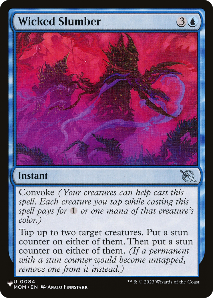 Wicked Slumber [The List] - Evolution TCG