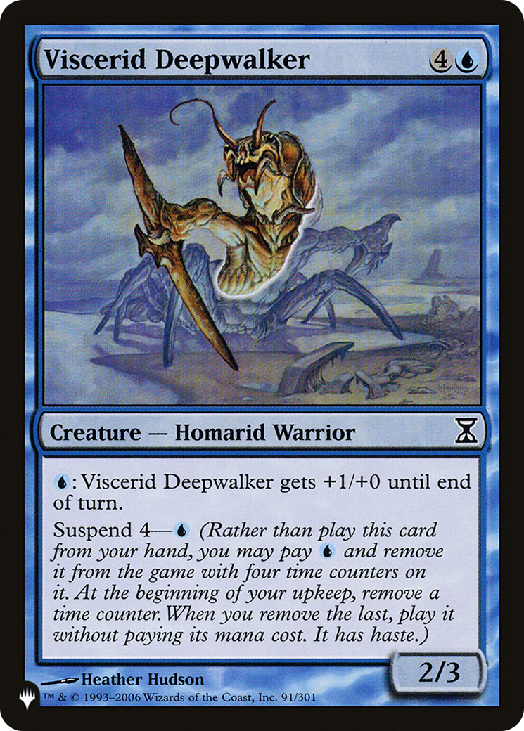 Viscerid Deepwalker [The List] - Evolution TCG