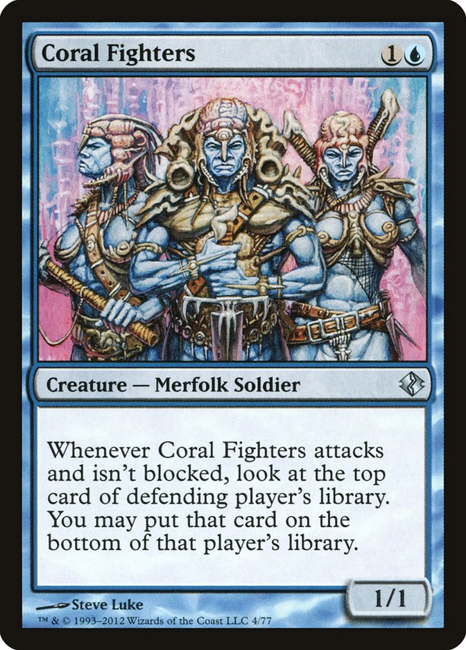Coral Fighters [Duel Decks: Venser vs. Koth] - Evolution TCG